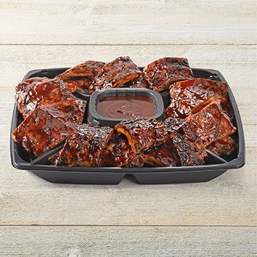 Order Whiskey Glaze & BBQ Ribs Platter - Large food online from Tgi Friday's store, Clifton Park on bringmethat.com