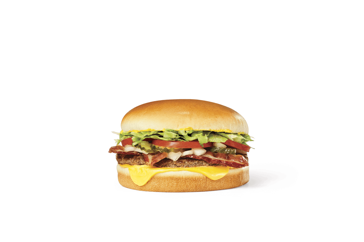 Order #5 Bacon & Cheese Whataburger® food online from Whataburger store, Robstown on bringmethat.com