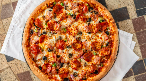 Order Manny's Supreme Pizza food online from Manny's Pizza & Pasta store, Cypress on bringmethat.com