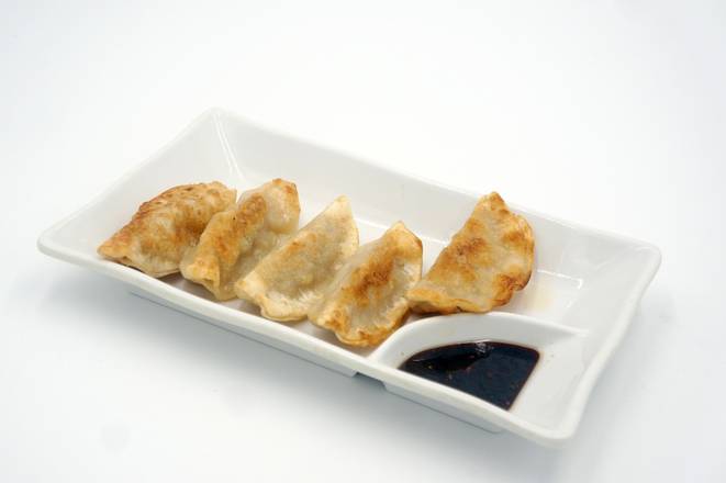 Order 104 Potstickers 饺子 food online from 8000 Miles store, Roselle on bringmethat.com