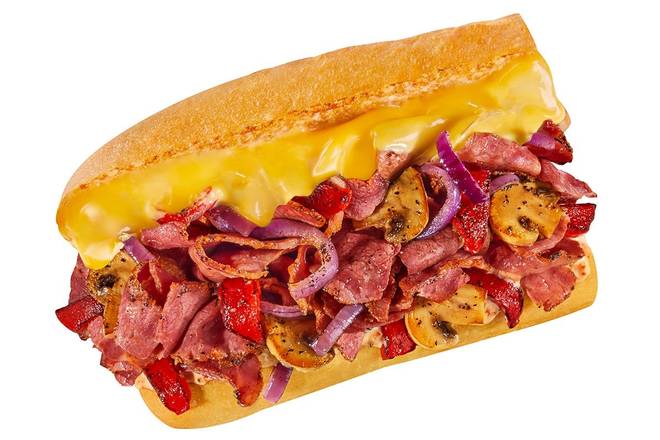Order #55 Pastrami Cheese Steak food online from Togo's Eatery store, Santa Rosa on bringmethat.com