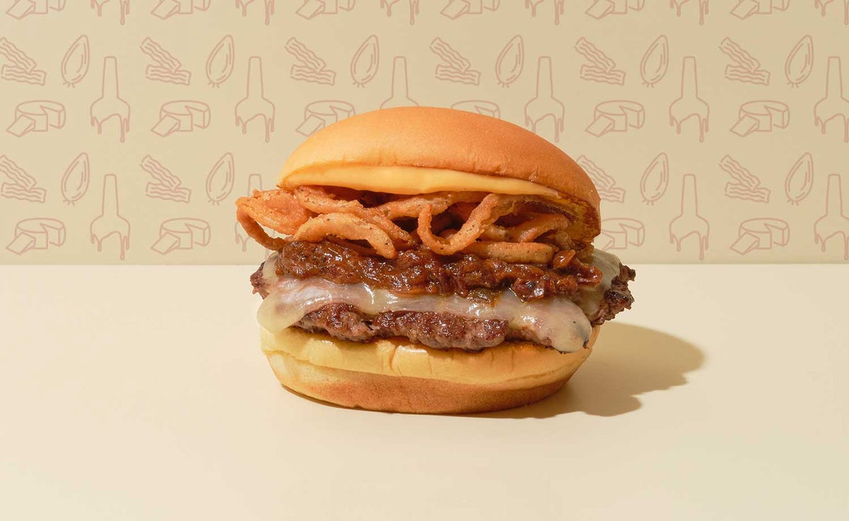 Order Bourbon Bacon Cheddar Burger food online from Shake Shack store, Kirkland on bringmethat.com