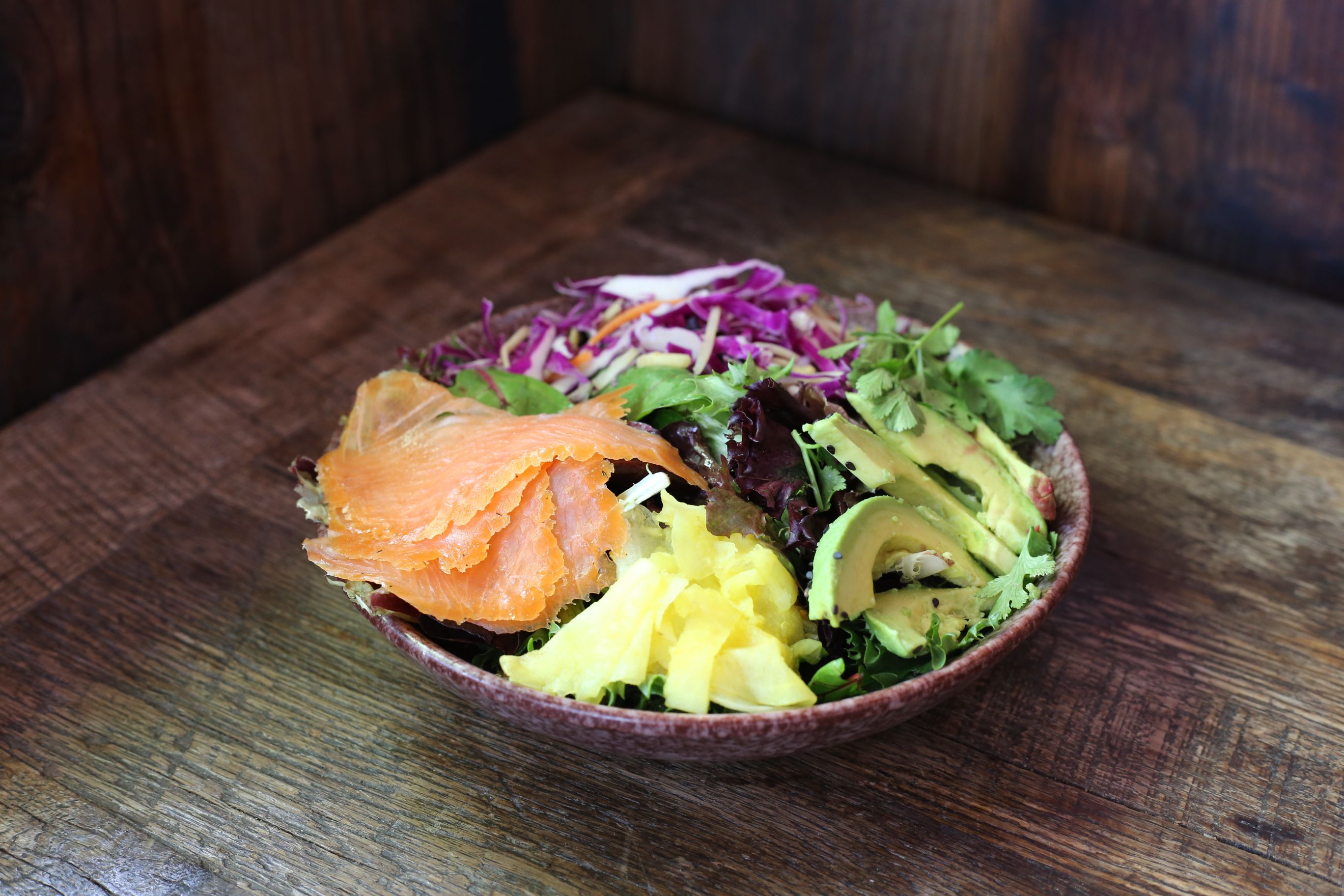 Order Smoked Salmon Salad food online from The Well store, Oakland on bringmethat.com