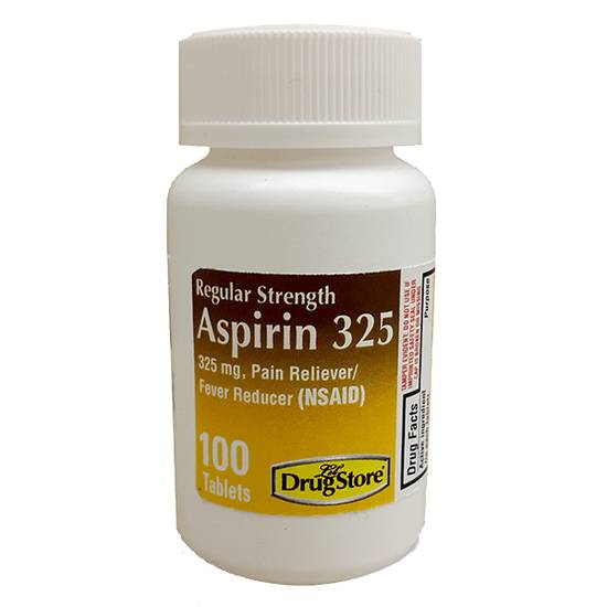Order Asprin Regular Strength 100ct food online from Caseys Carry Out Pizza store, Kingston on bringmethat.com