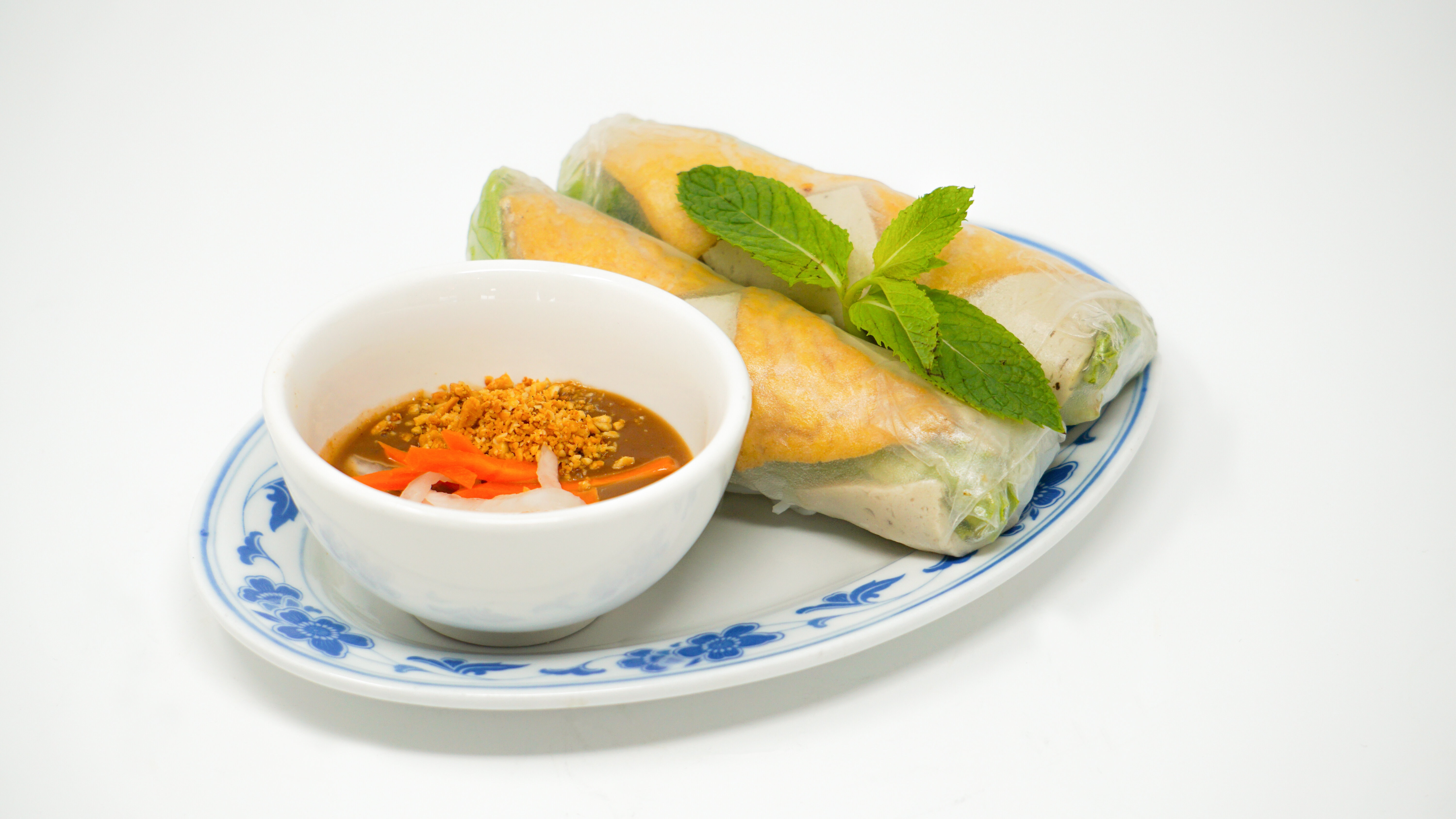 Order Vegetarian Spring Rolls (Goi Cuon Chay) food online from Now Pho store, Denver on bringmethat.com