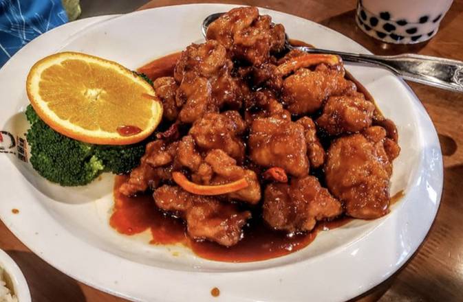 Order Orange Chicken food online from Lao Sze Chuan store, Downers Grove on bringmethat.com