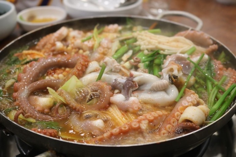 Order Nakji Jungol food online from Korean Kitchen store, Chula Vista on bringmethat.com