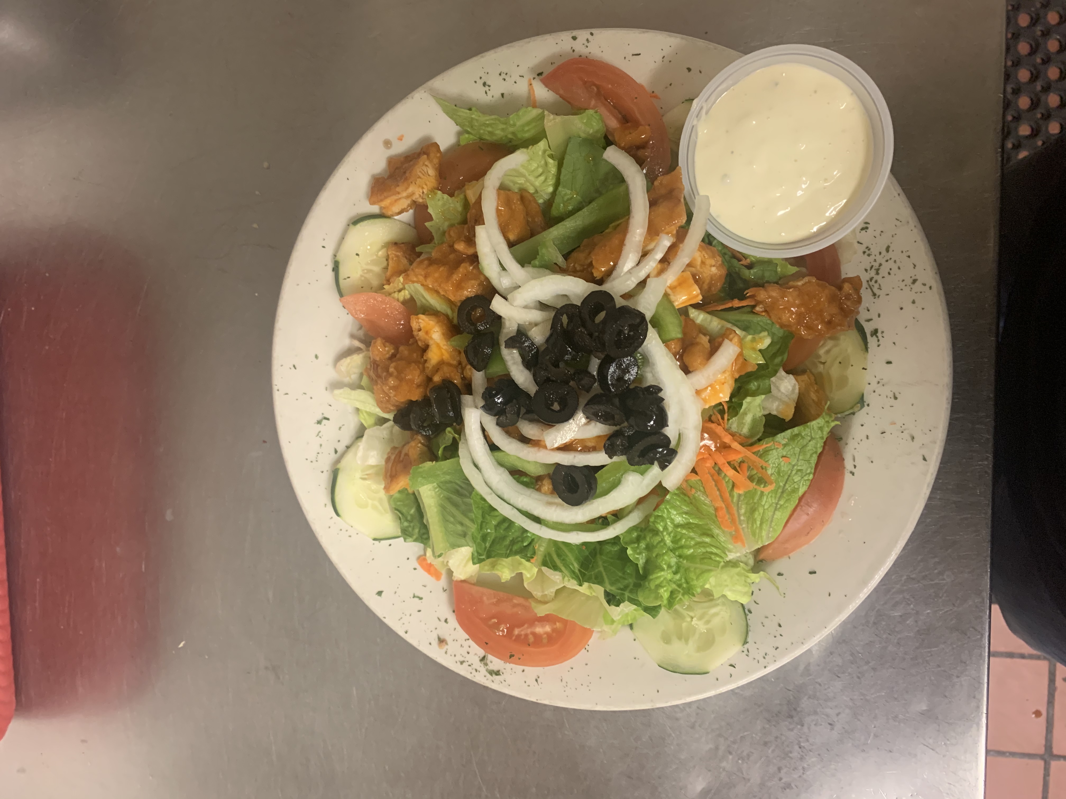 Order Buffalo Chicken Salad food online from Gippers Restaurant and Ale House store, Milford on bringmethat.com