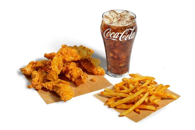 Order 4 Tender Combo food online from Good as Cluck store, Lewisville on bringmethat.com