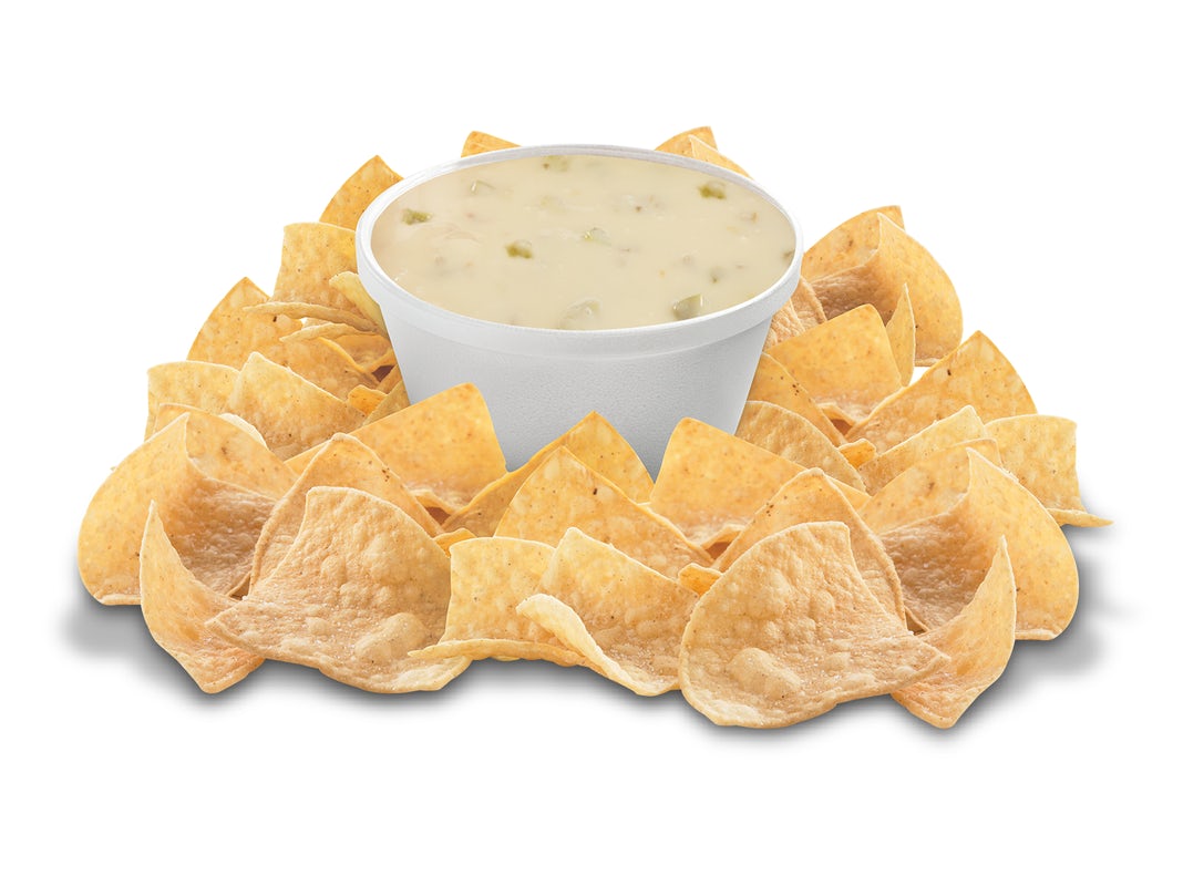 Order Chips & Queso (Regular) food online from Del Taco store, Fontana on bringmethat.com