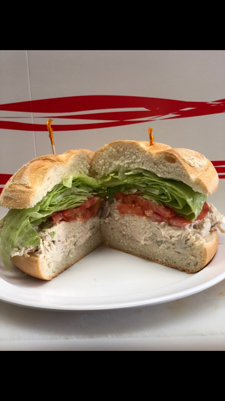 Order Chicken Salad Sandwich food online from Anthony's Chicken & Grill store, Hightstown on bringmethat.com