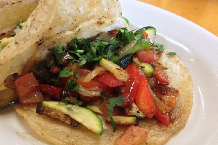 Order Vegetable Taco food online from La Esquina store, New York on bringmethat.com