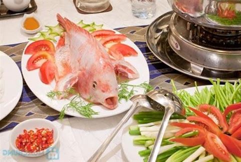 Order H3. Sour Fish Hot Pot/ Lau CA DIeu Hong food online from Max Saigon store, Chandler on bringmethat.com