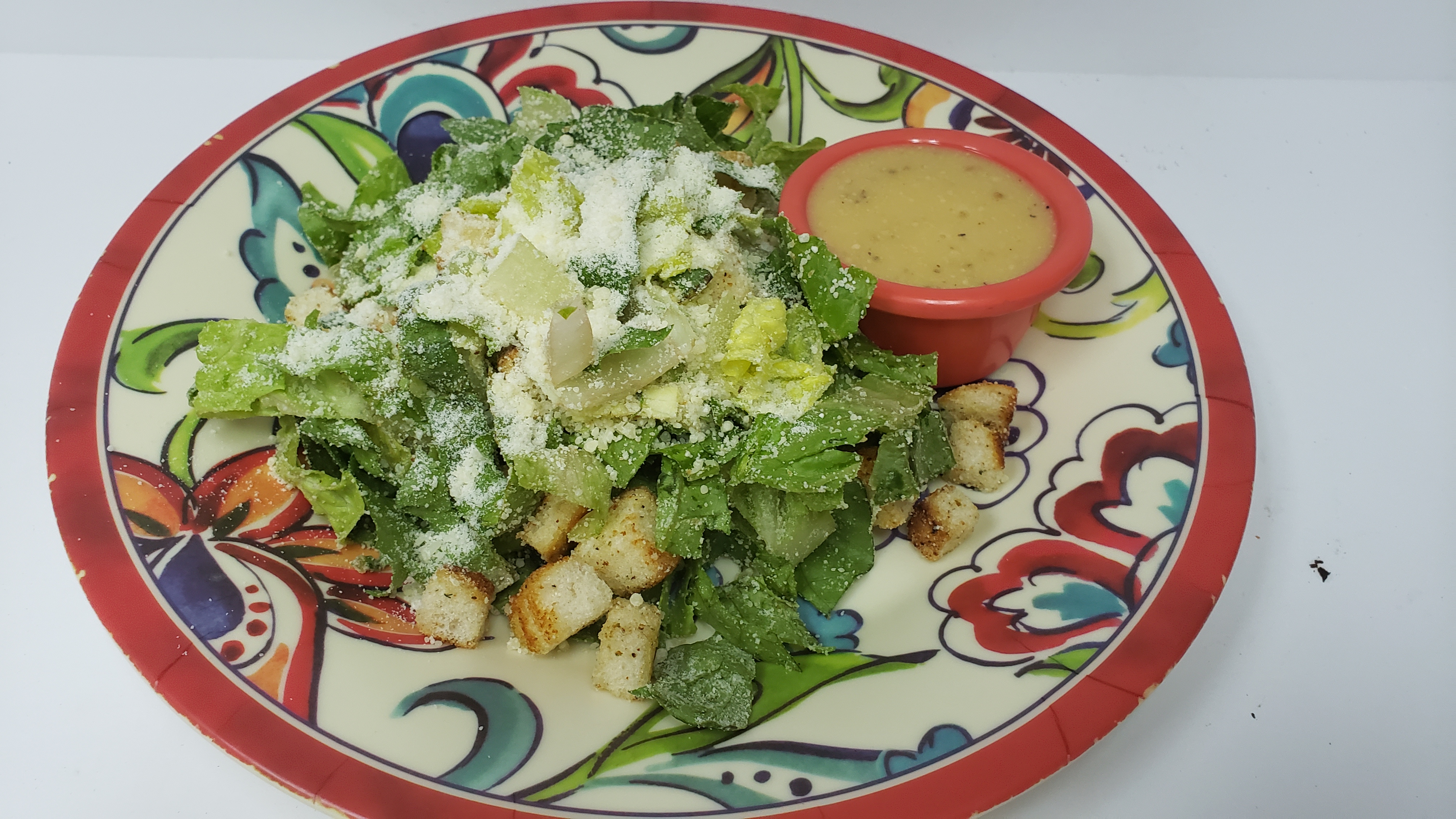 Order Ceasar Salad food online from Yummy Gyro store, Willston Park on bringmethat.com