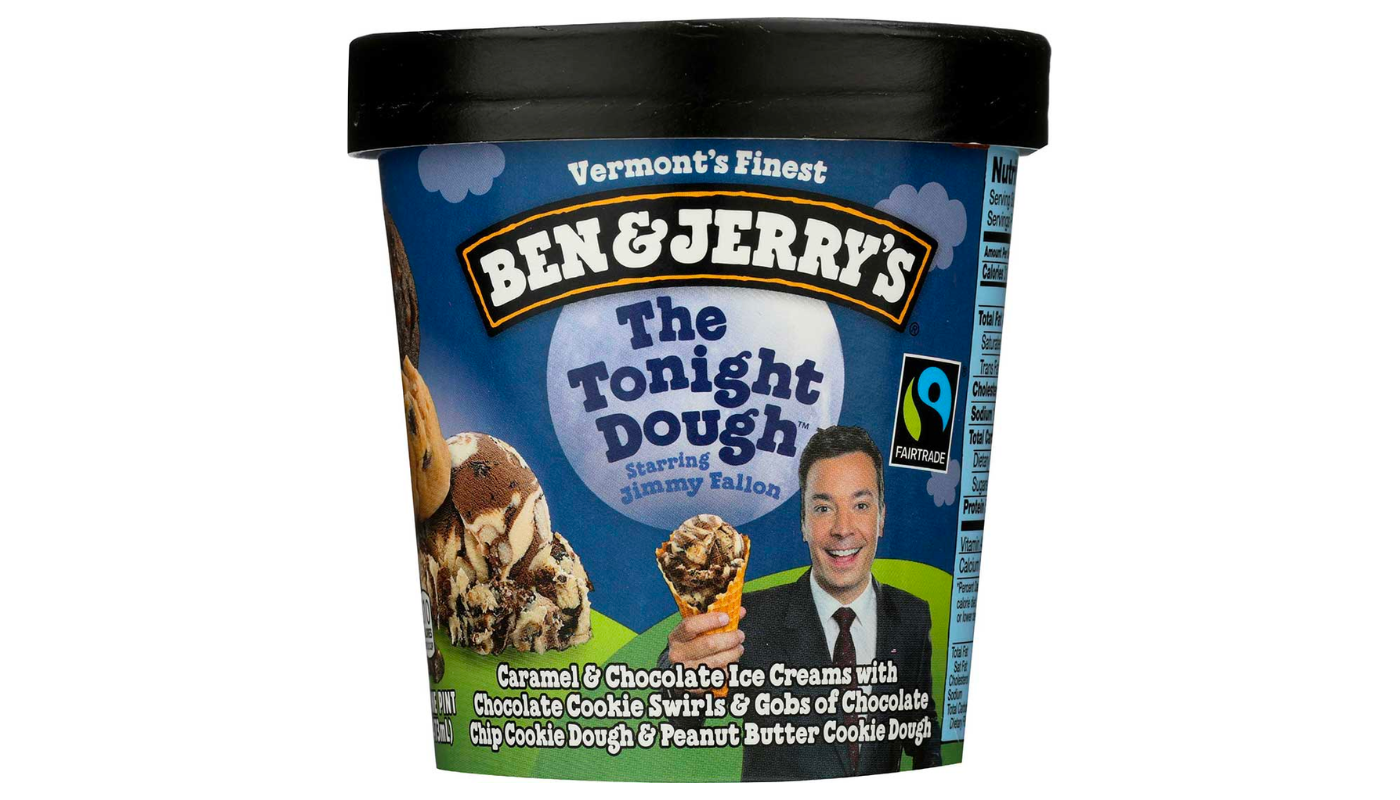 Order B&J Tonight Dough Ice Cream Pint food online from Quickchek store, South Bound Brook on bringmethat.com