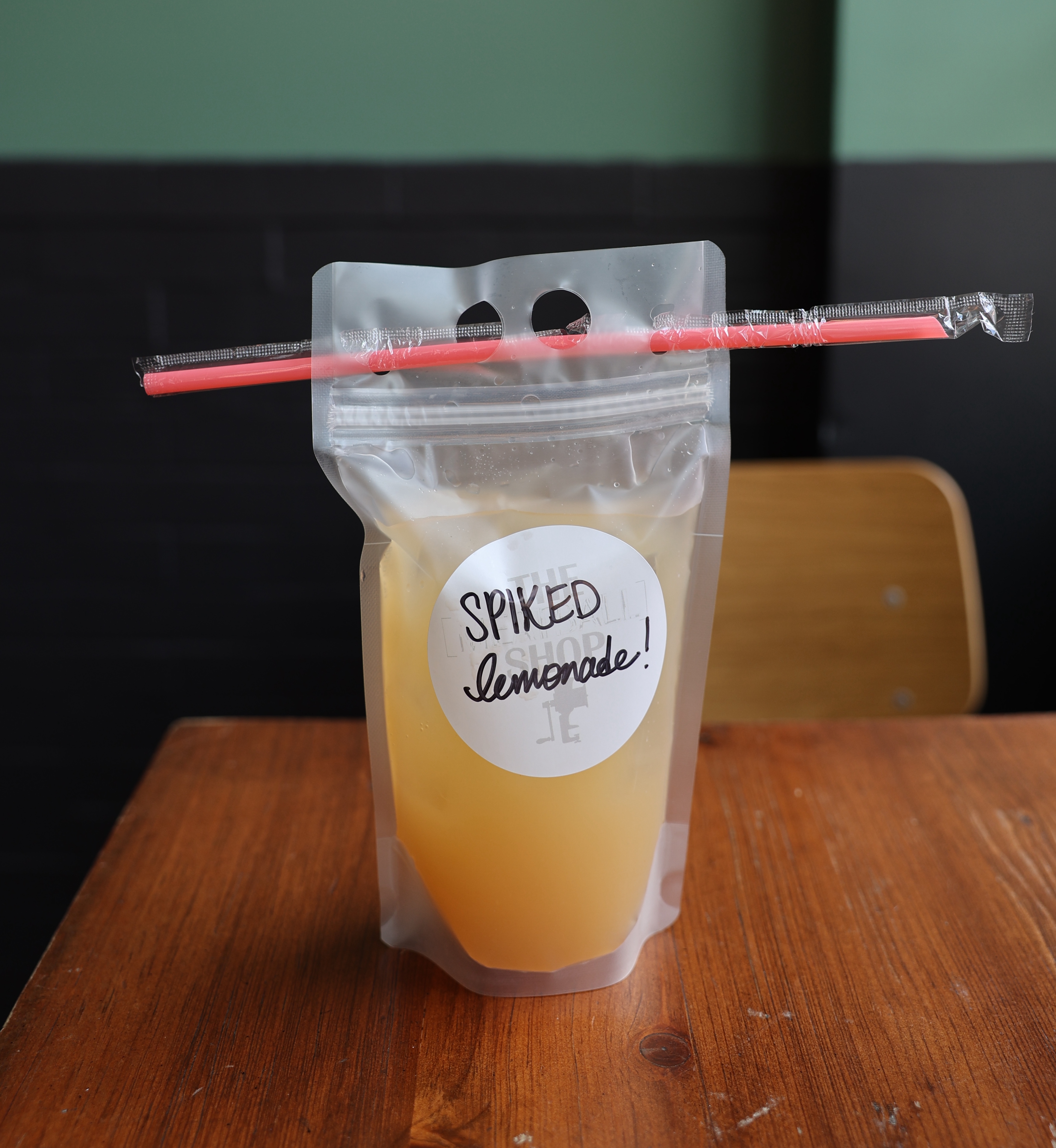 Order Spiked Tangerine Lemonade Pouch food online from The Meatball Shop (BK) store, Brooklyn on bringmethat.com