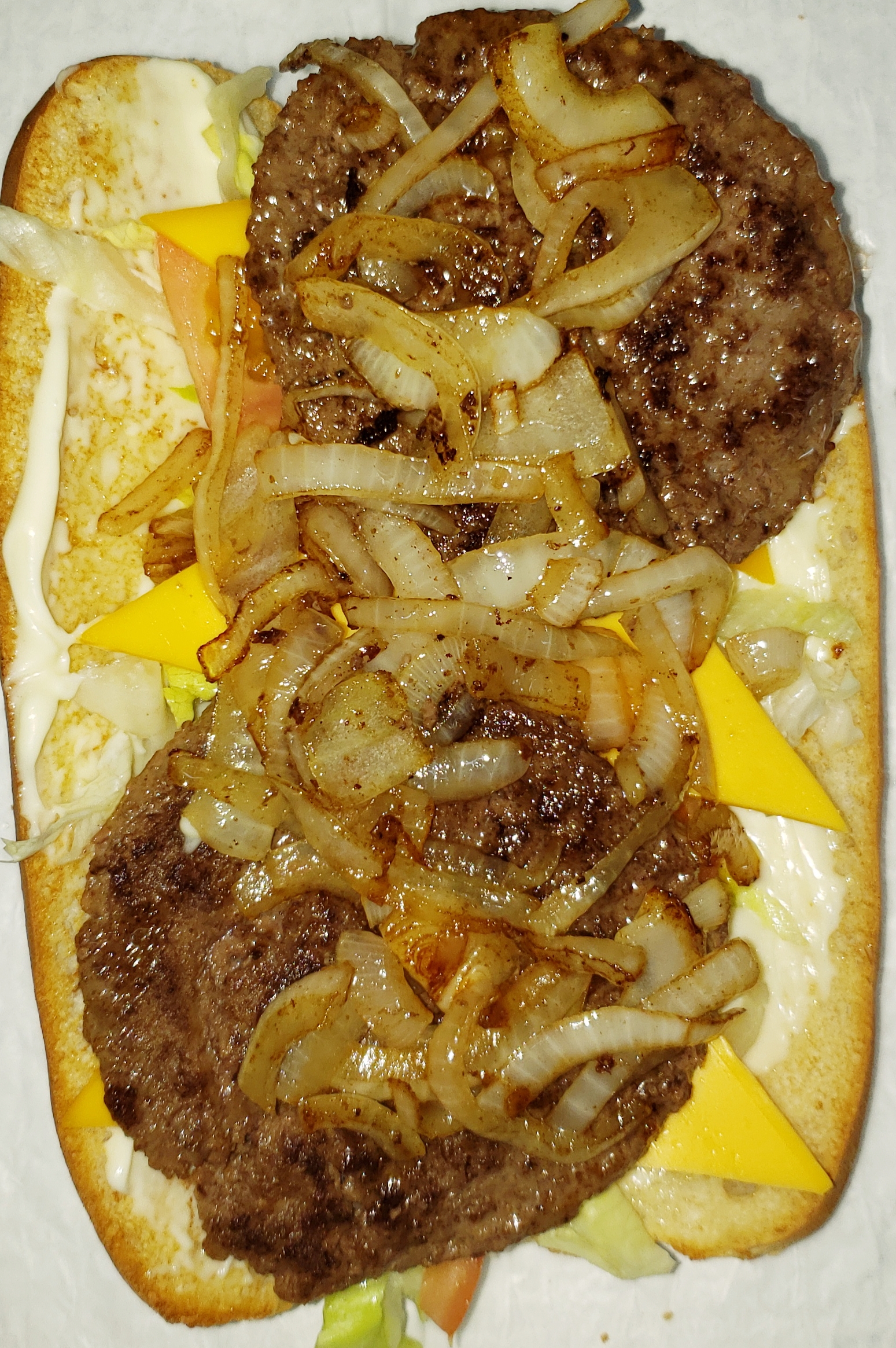 Order Cheeseburger Sub food online from Pizza Mart store, Baltimore on bringmethat.com