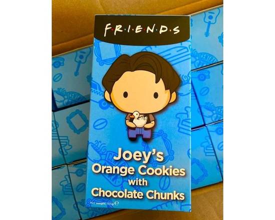 Order Friends - Joey - Orange Cookies with Chocolate Chunks food online from The Sugar box store, Apache Junction on bringmethat.com