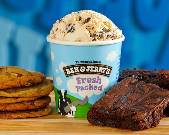 Order Two Fresh Packed Pints (16oz) & Two Baked Goods Combo food online from Ben & Jerry's store, Fort Collins on bringmethat.com