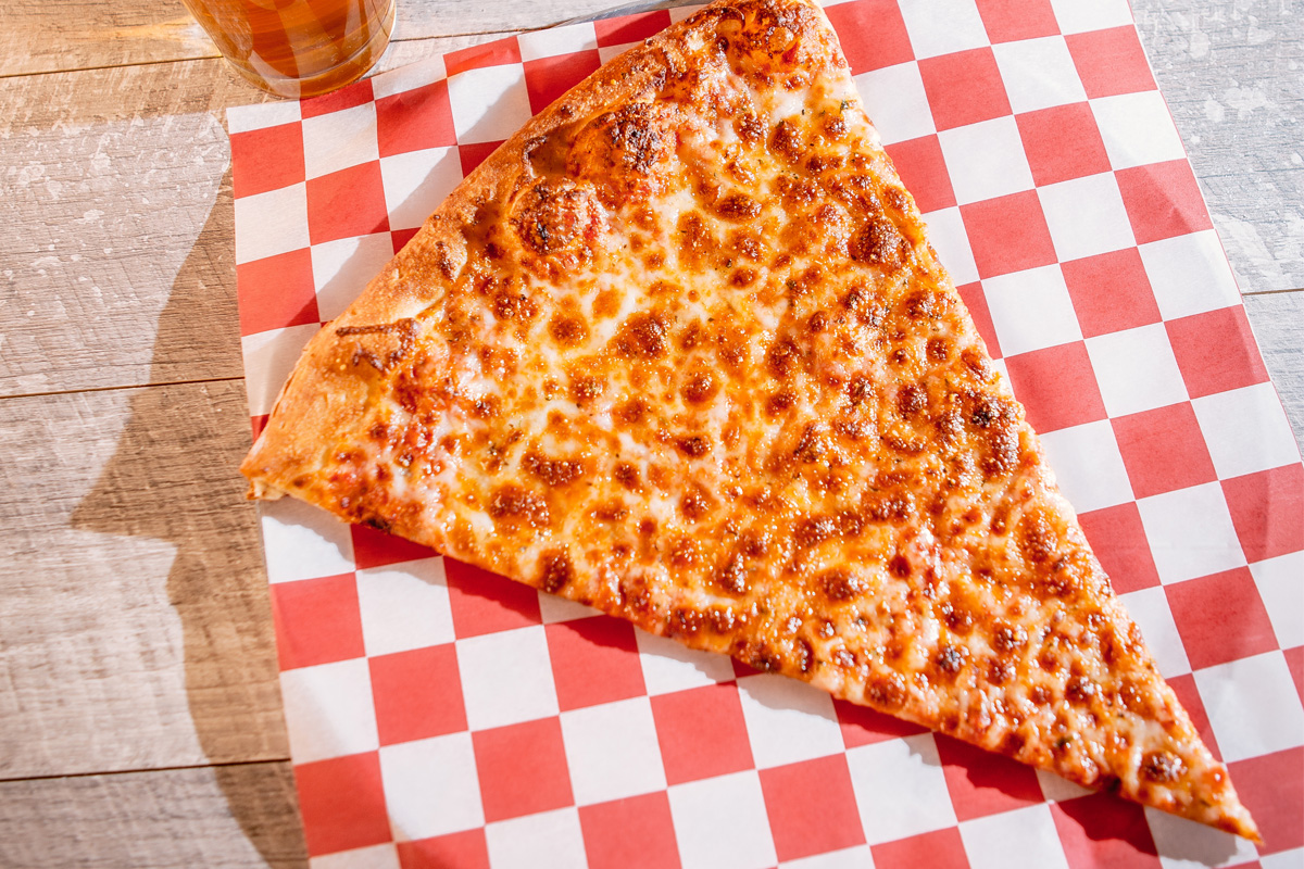 Order Cheese Slice food online from Parrys Pizza store, Englewood on bringmethat.com