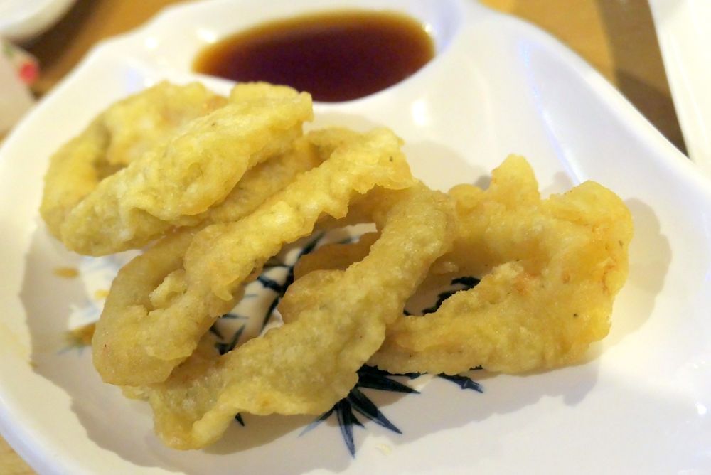 Order Calamari Tempura app food online from AO Sushi - Buffalo Grove store, Buffalo Grove on bringmethat.com