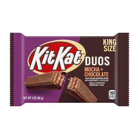 Order Kit Kat Duos Mocha King Size 3oz food online from 7-Eleven store, Charlotte on bringmethat.com