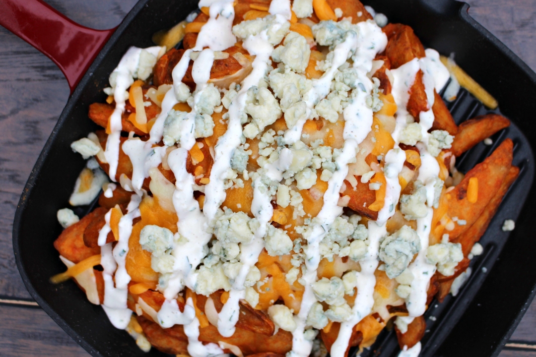 Order Buffalo Cheese Fries food online from Boston Burger Company store, Salem on bringmethat.com