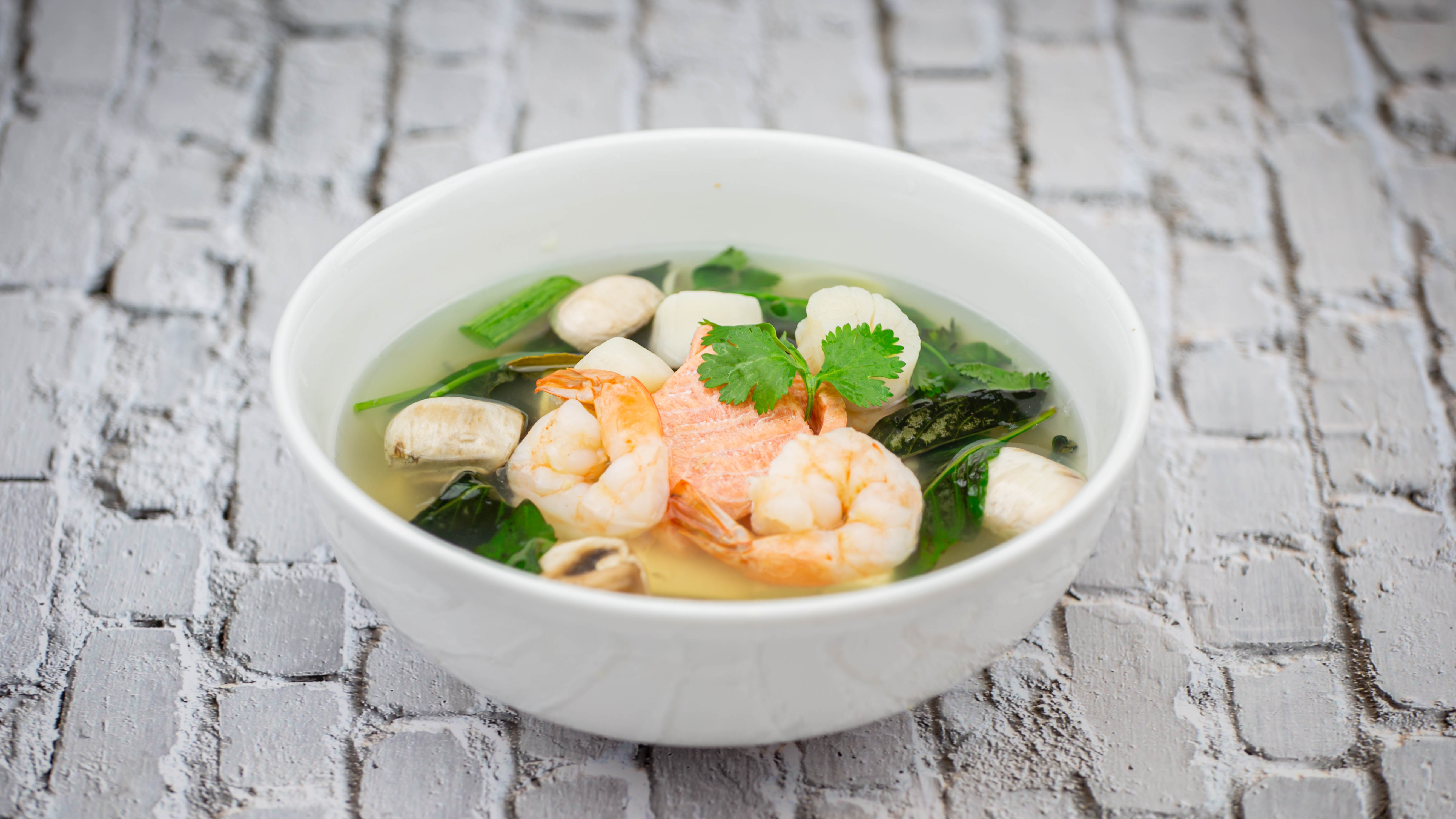 Order Po Tak Soup food online from Phayathai Cuisine store, Seattle on bringmethat.com