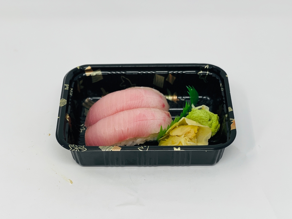 Order Yellowtail Nigiri food online from Kanji Sushi Hibachi store, Goose Creek on bringmethat.com