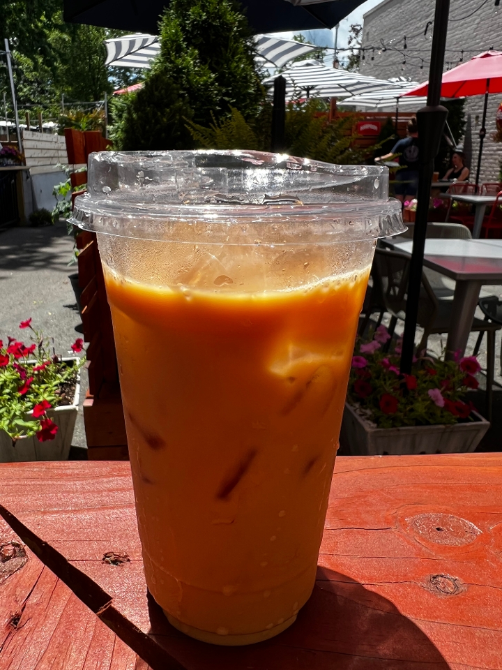 Order 20oz Iced coffee food online from Hearth Pizzeria store, Needham on bringmethat.com