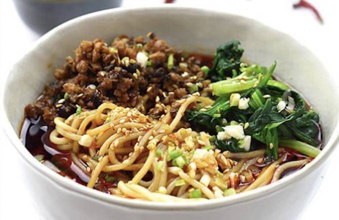 Order Szechuan Noodle 川味炸醬麵 food online from Mandarin House store, Portland on bringmethat.com