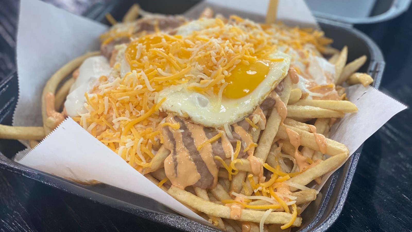 Order * Wake Up Fries food online from Burros & Fries store, Chula Vista on bringmethat.com