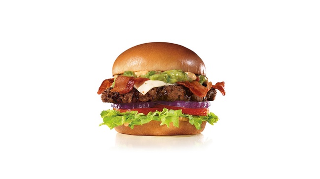 Order The 1/3 lb. Guacamole Bacon Thickburger® food online from Carl Jr. store, South San Francisco on bringmethat.com
