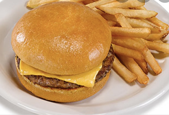 Order Hamburger Combo food online from Wing It Express store, El Paso on bringmethat.com