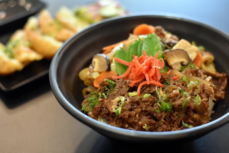 Order Beef Sukiyaki Don food online from Tabo Sushi store, Chicago on bringmethat.com