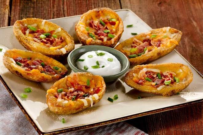 Order Loaded Potato Skins food online from O'Charley's store, Columbia on bringmethat.com