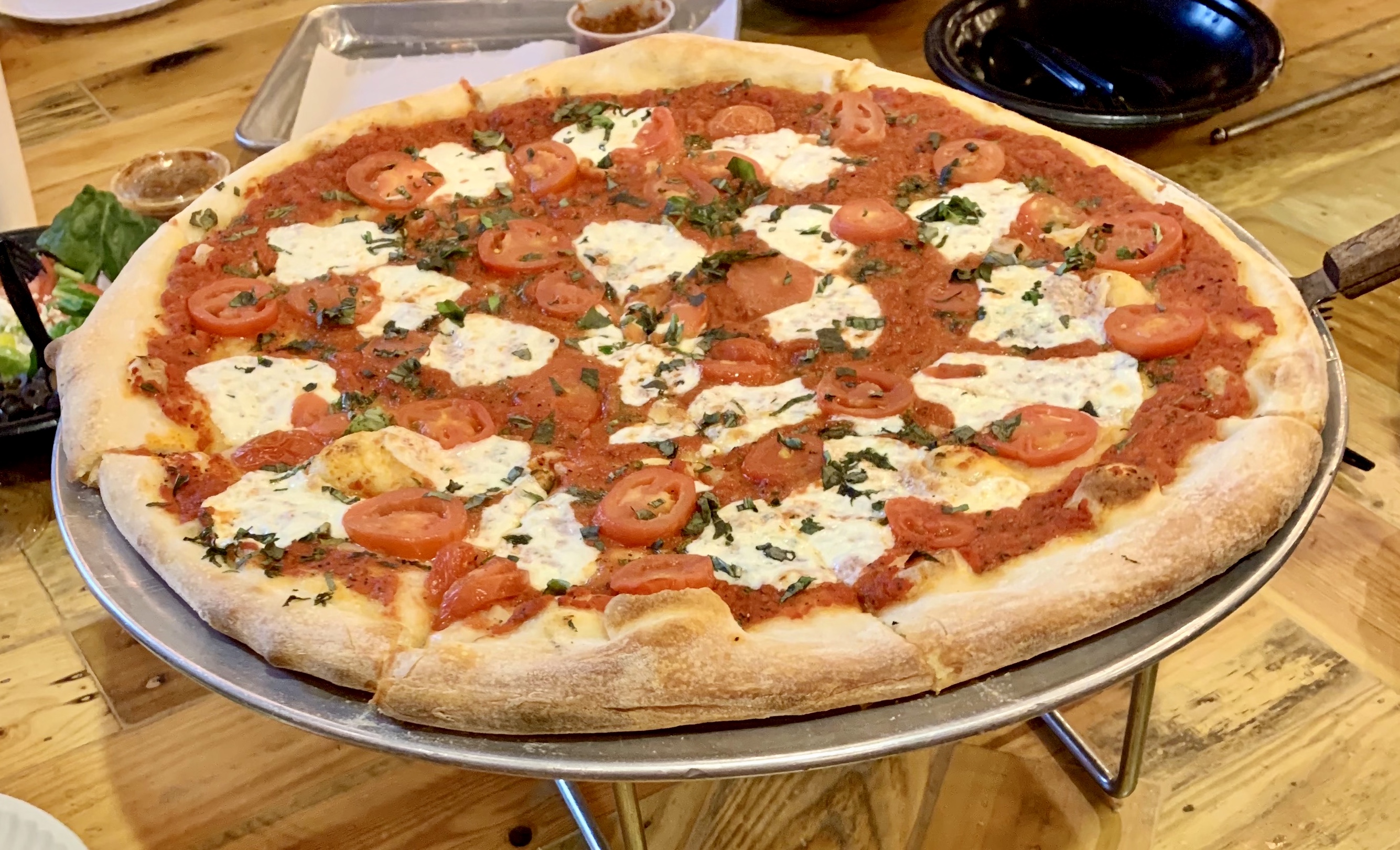 Order Margherita Pizza food online from Sliced Pizza store, Flowery Branch on bringmethat.com