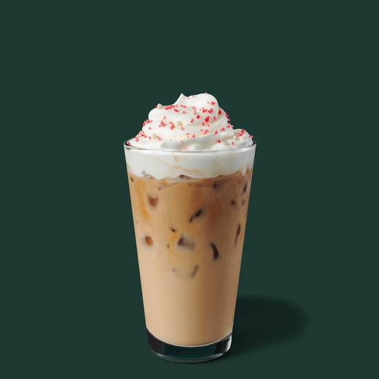 Order Iced Toasted White Chocolate Mocha food online from Starbucks store, Lyndhurst on bringmethat.com