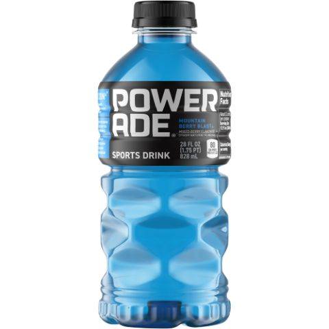 Order Powerade Moutain Berry Blast 28oz food online from Speedway store, Springfield on bringmethat.com