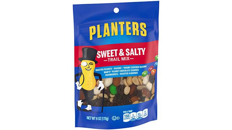 Order Planters Sweet & Salty Trail Mix With food online from Shell Rock Spring store, Bel Air on bringmethat.com