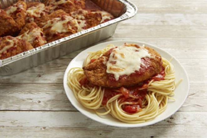 Order Chicken Parmesan Pasta food online from Villa Fresh Italian Kitchen store, N. Olmsted on bringmethat.com