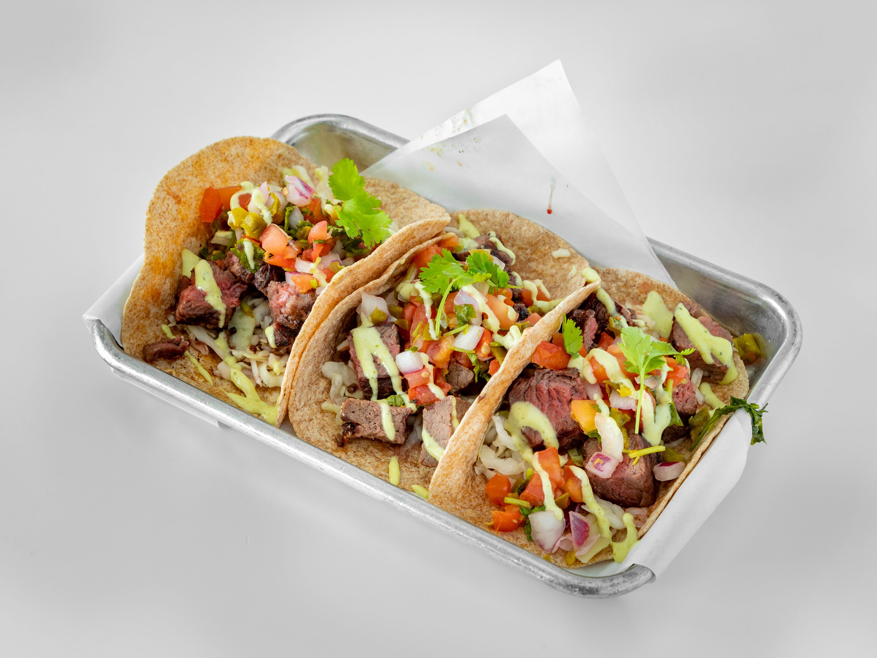 Order Fueled Steak Tacos food online from Fueled Fresh Kitchen store, Draper on bringmethat.com
