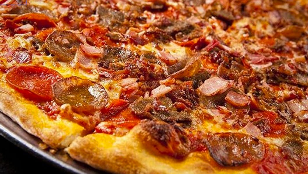 Order Meat Lovers Pizza - Personal 12" food online from Brother Bruno Pizza store, Washingtonville on bringmethat.com