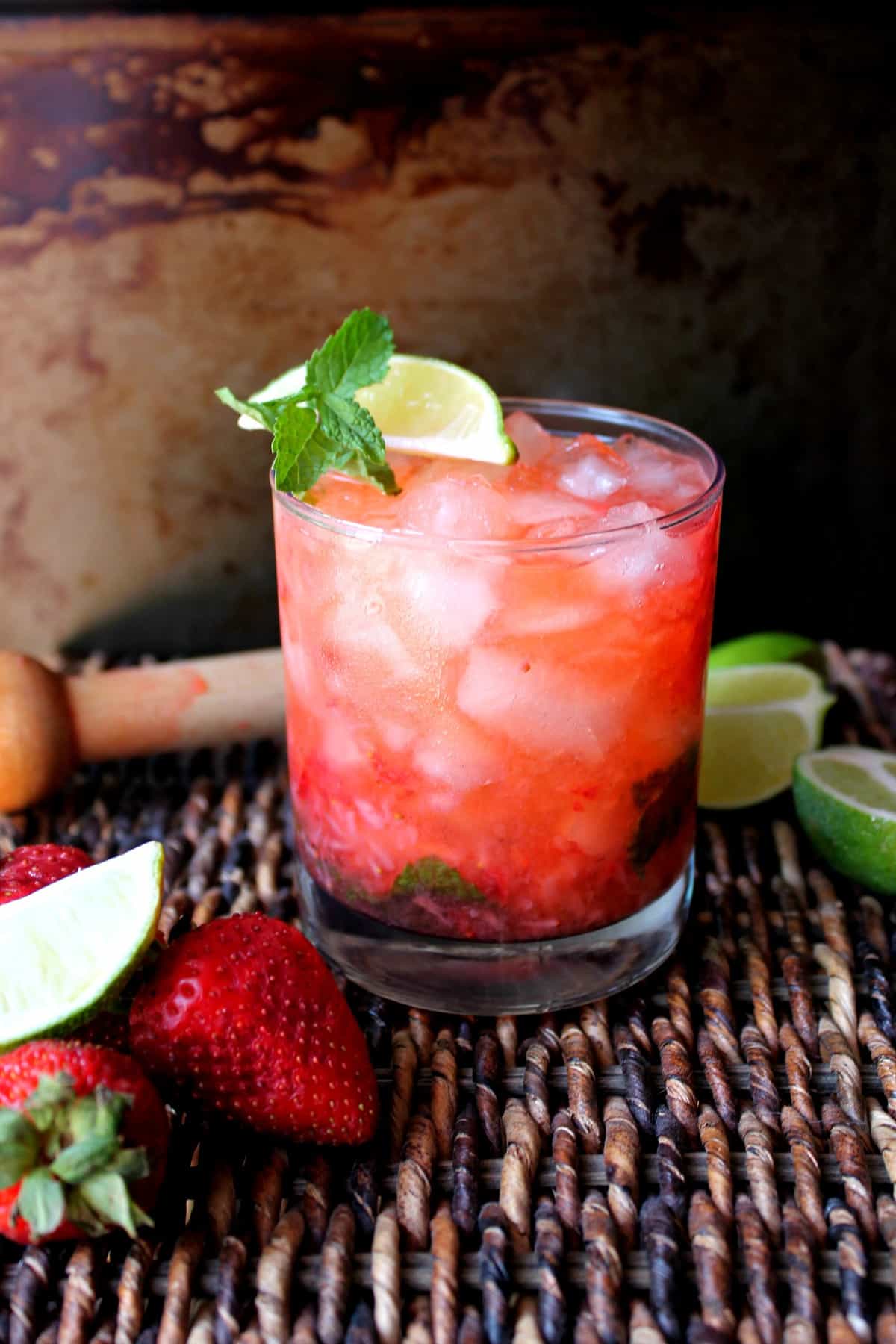 Order Strawberry Mojito food online from Mocha store, Providence on bringmethat.com