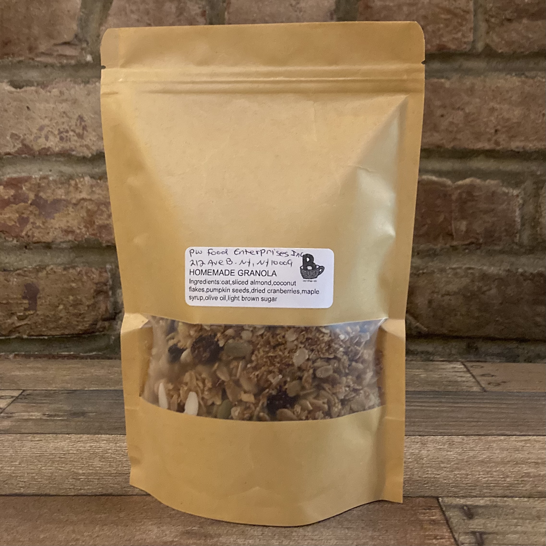 Order 1 lb Homemade Granola  food online from B Cup Cafe store, New York on bringmethat.com