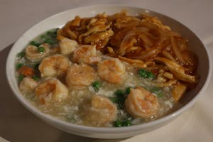 Order FR 10. Chicken & Shrimp Fried Rice food online from House Malaysian store, Cliffside on bringmethat.com