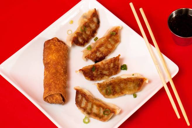 Order 5 Potstickers + 1 Egg Roll food online from Wow Bao store, Hutto on bringmethat.com