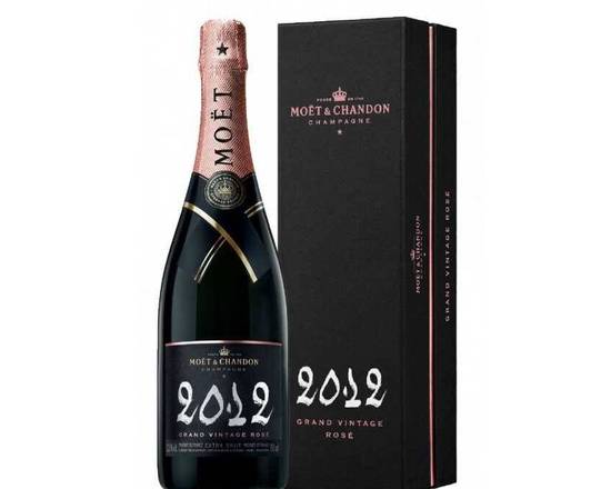 Order Moët & Chandon, Champagne Brut Grand Vintage Rosé (2012) 750ml food online from House Of Wine store, New Rochelle on bringmethat.com