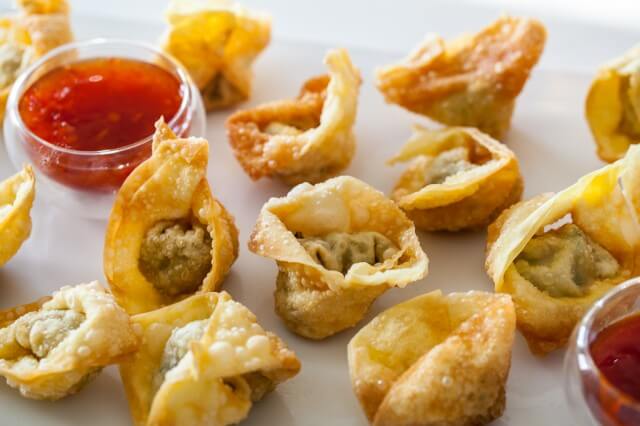 Order 7. Fried Wontons food online from Good Taste Restaurant store, Ramsey on bringmethat.com