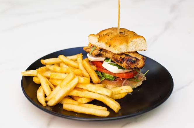 Order Grilled Chicken Caprese Sandwich food online from The Ivy store, Salt Lake City on bringmethat.com